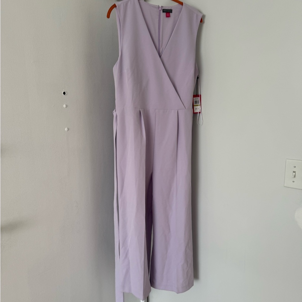 Lavender Sleeveless Jumpsuit